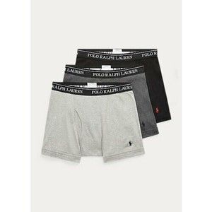 Polo Ralph Lauren Boxer Briefs XL Classic Fit 3 Pack Cotton Knit New